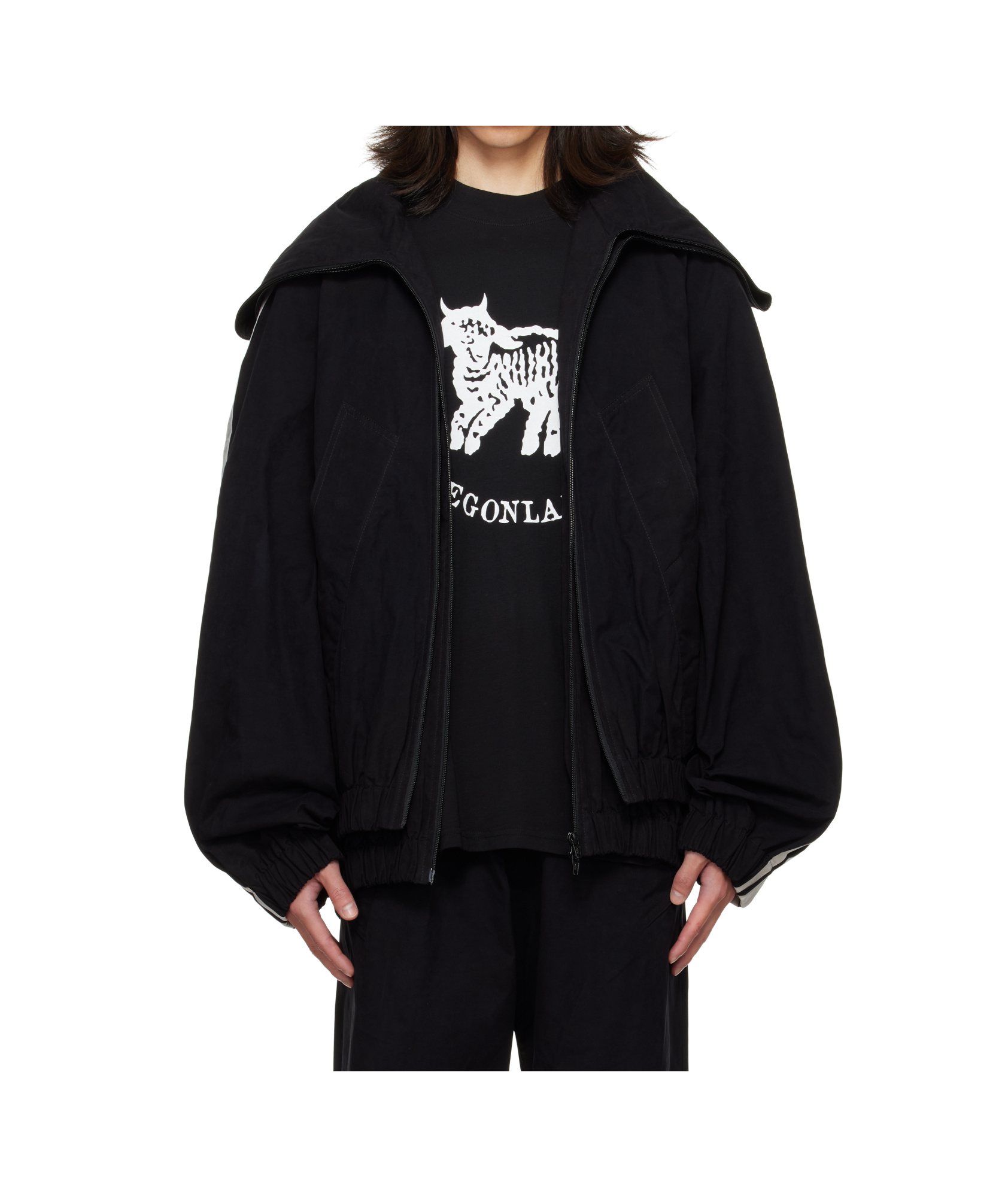 Egonlab Fusion Track Jacket In Black