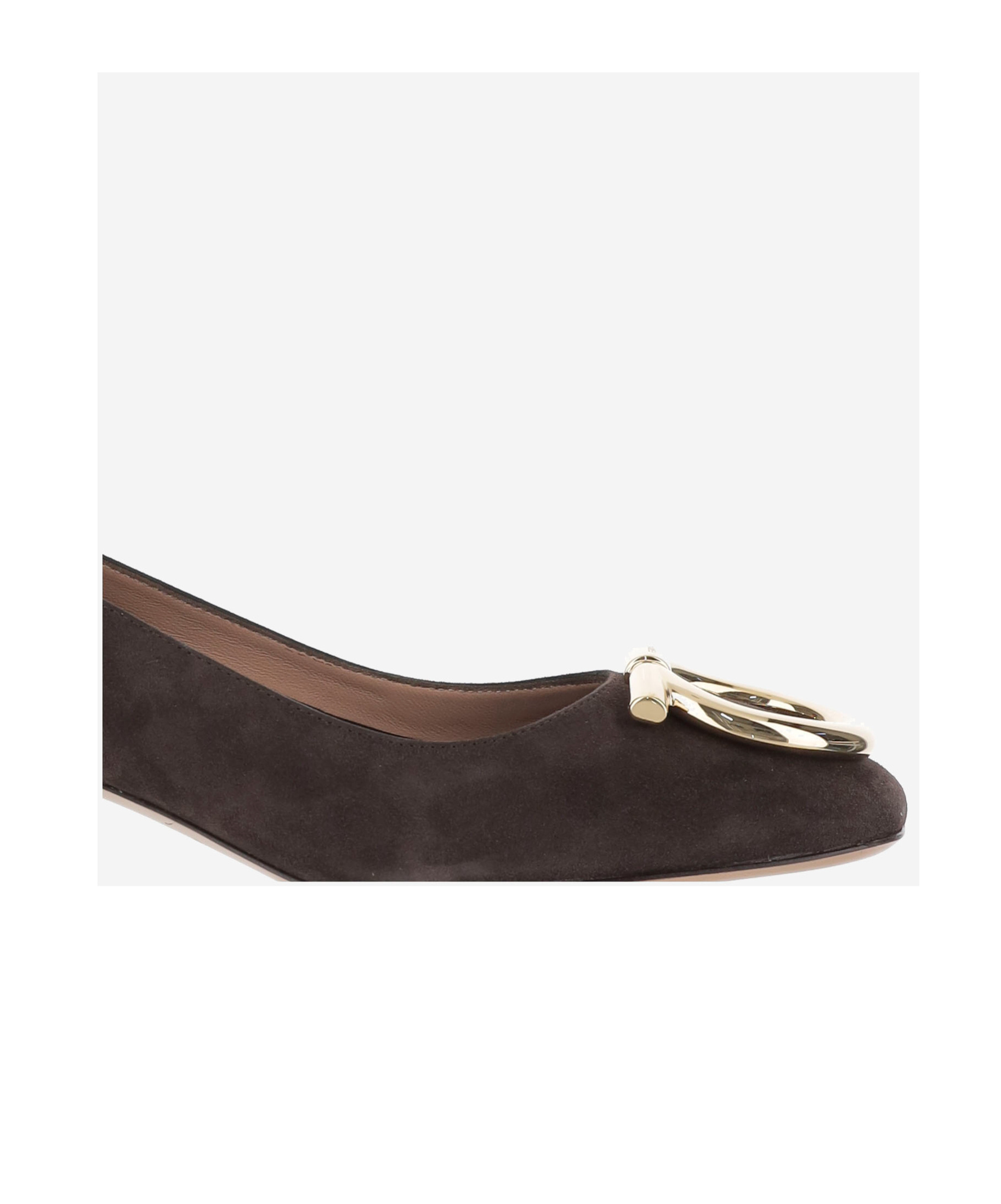 Ferragamo 40mm Gancini-embellished Block-heel Pumps In Green