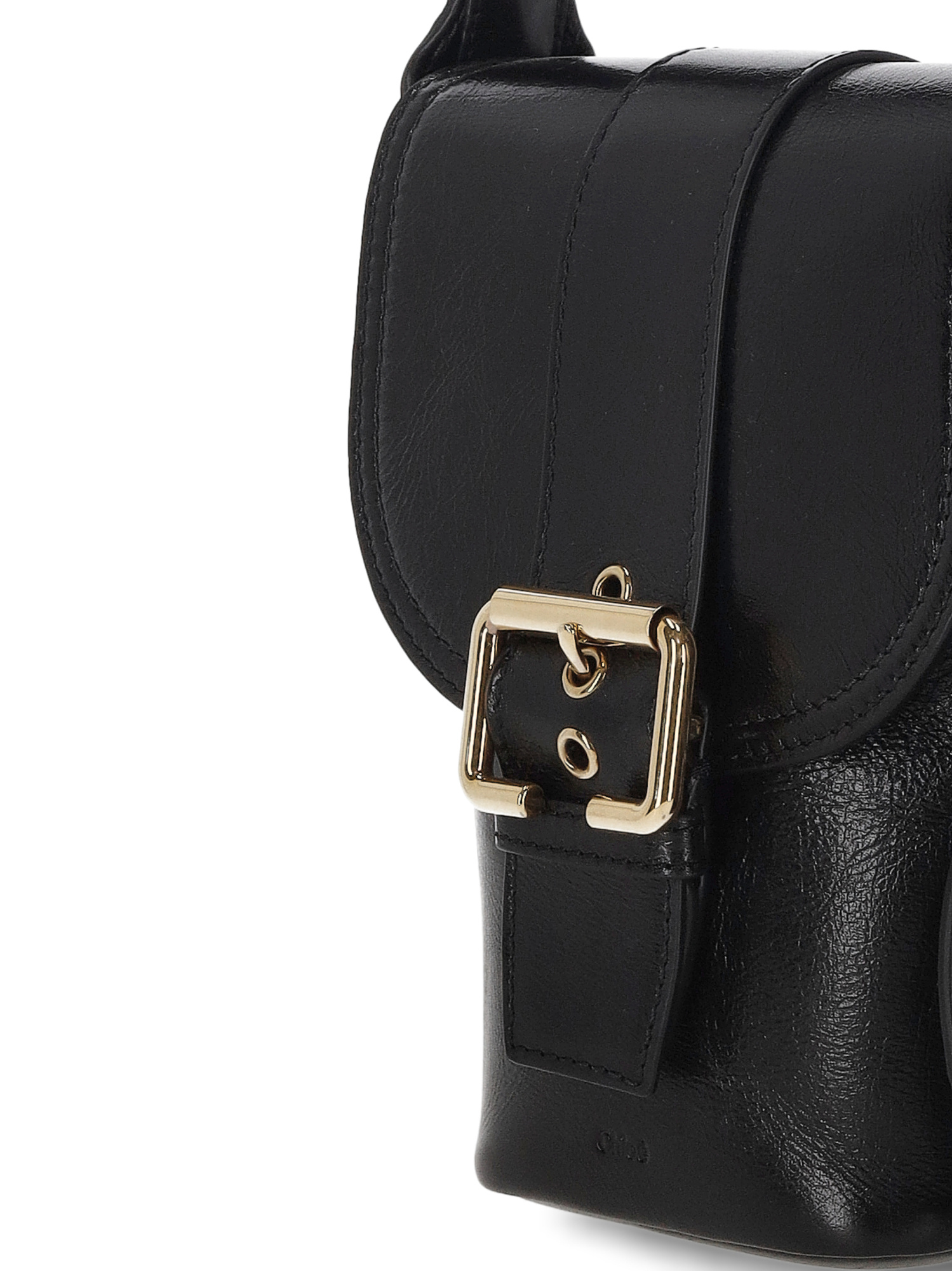 Shop Chloé Camera Crossbody Bag In Black