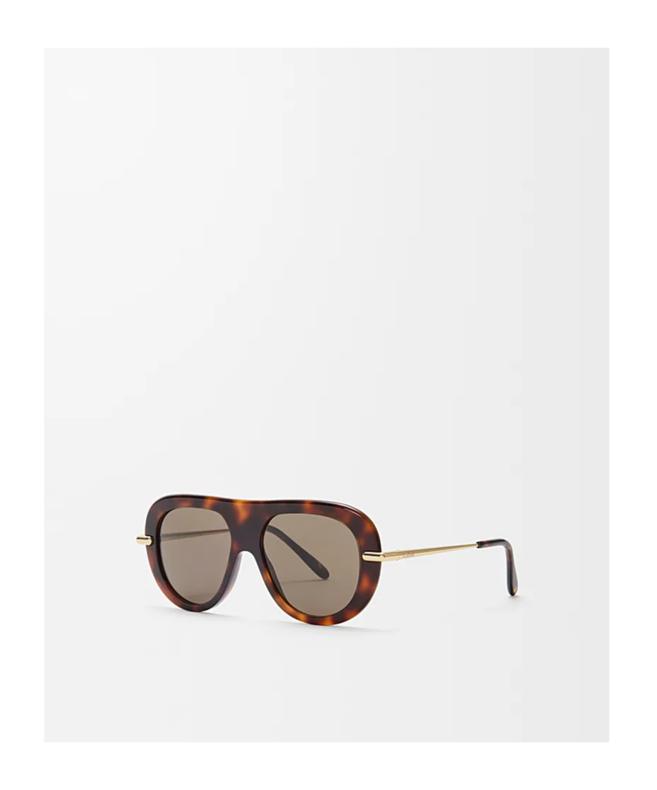 Loewe Occhiali Da Sole Pilot Slim In Brown