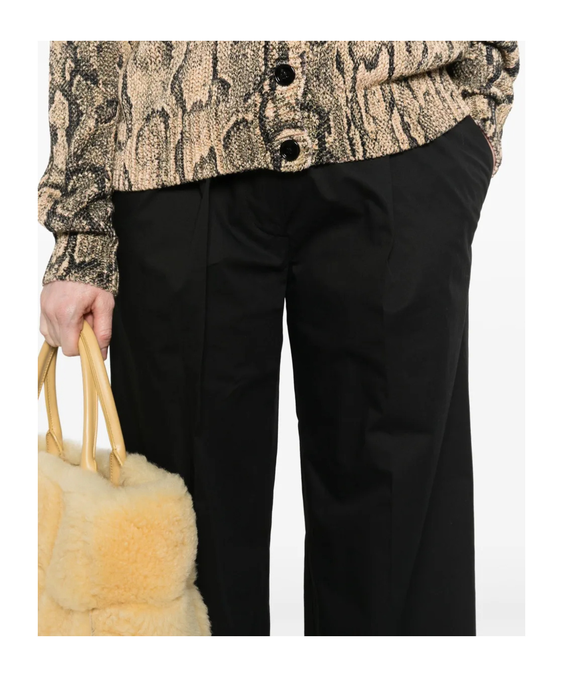 Dries Van Noten Women Portias Cotton Trousers In Black
