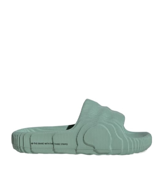 Shop Adidas Originals Adilette 22 Slides In Green