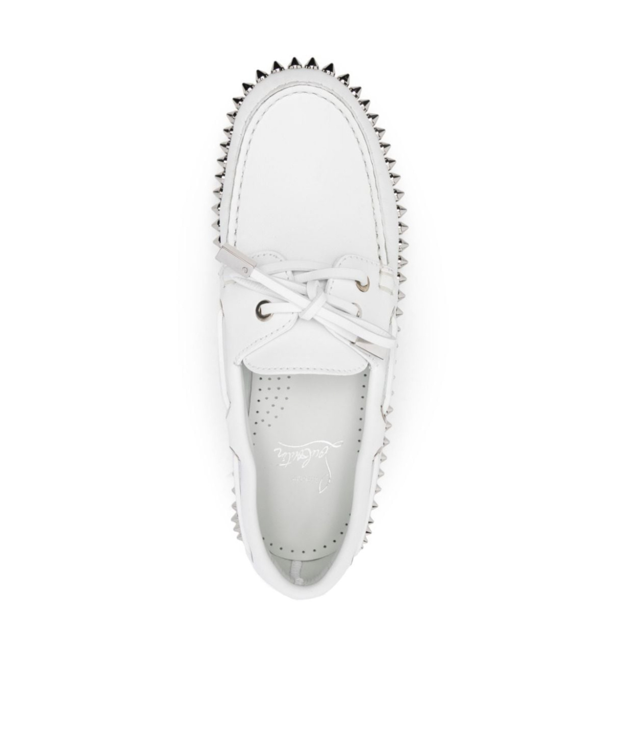 Christian Louboutin Boat Loafer Gerockel In White