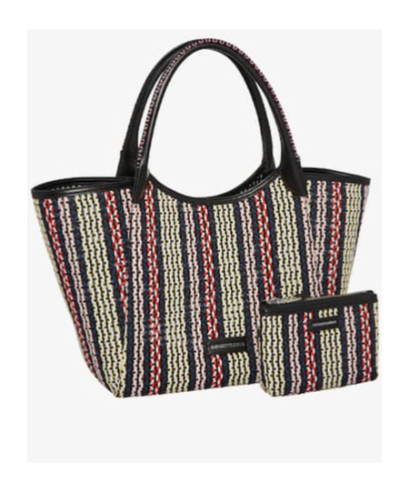 Emporio Armani Gewebte Tote Bag