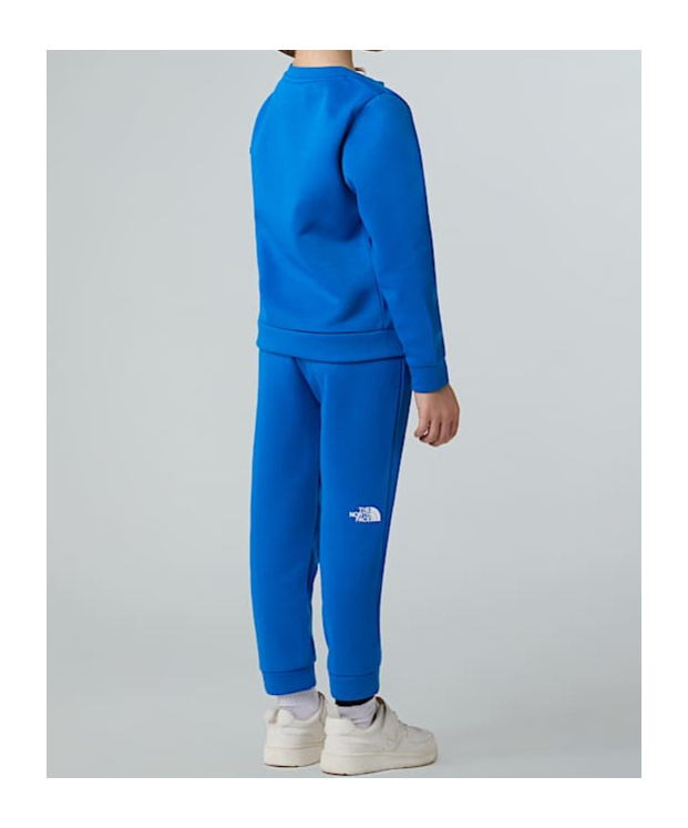 The North Face Hero Blue Brand-print Straight-leg Woven Tracksuit 2-7 In Blue