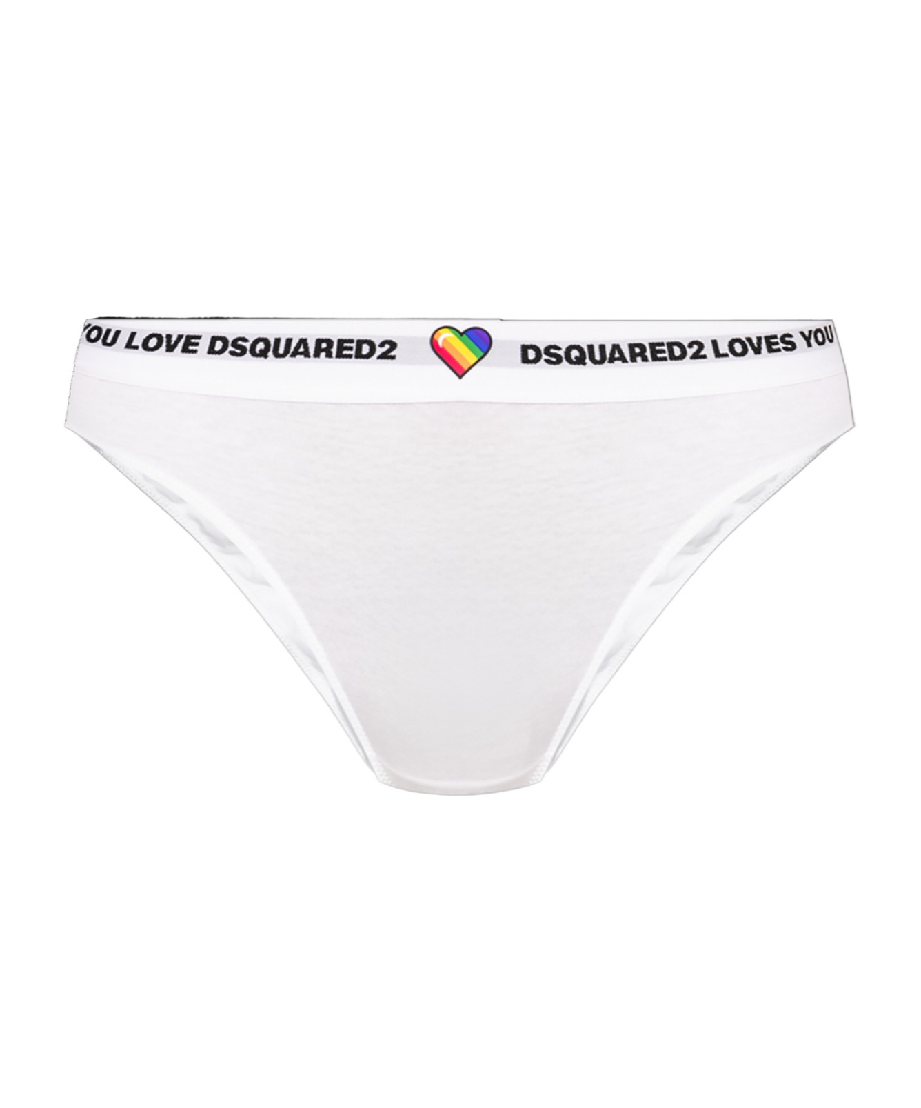 Dsquared2 Logo Underwear In White