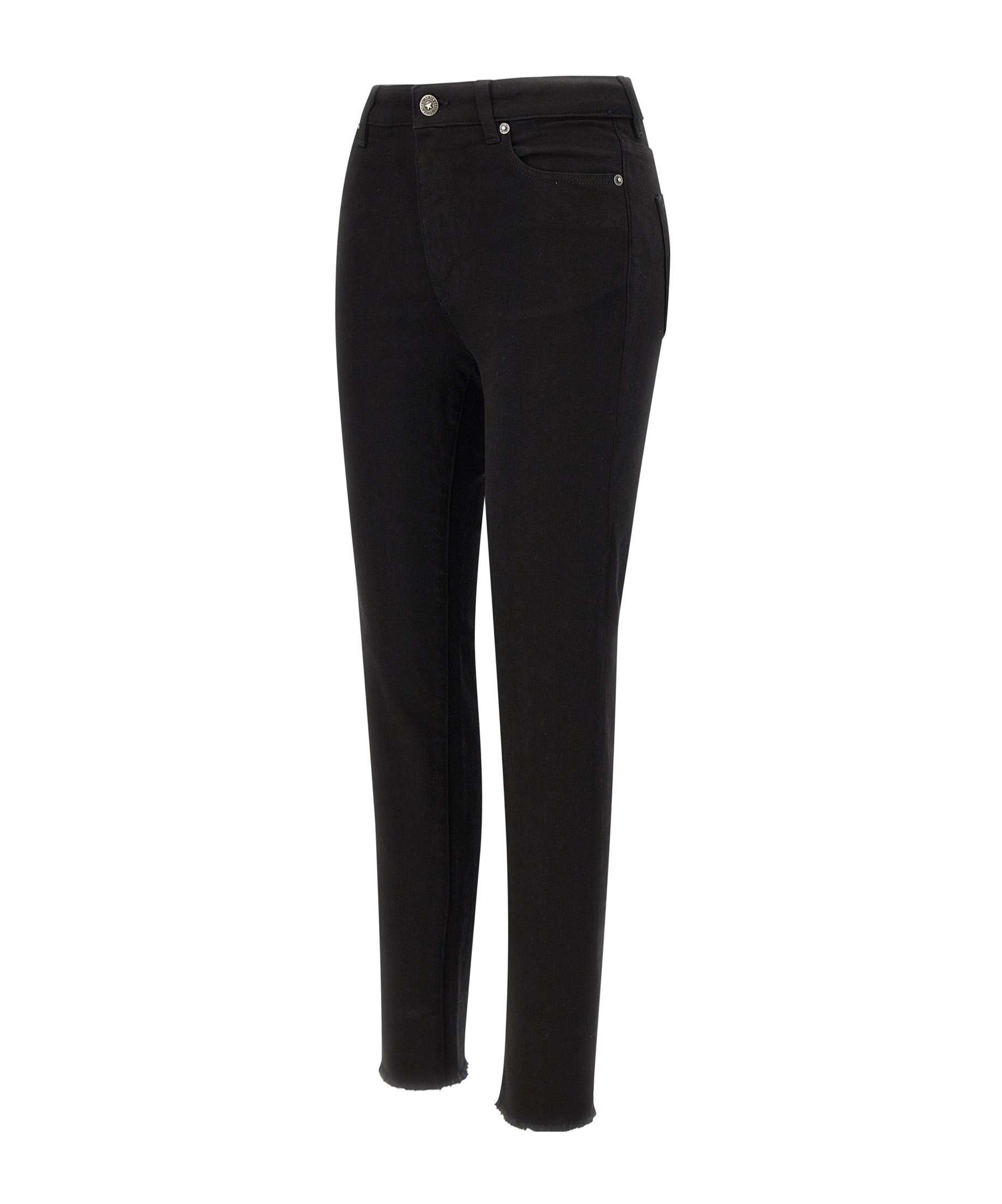 Golden Goose Star-stud Skinny Jeans In Black
