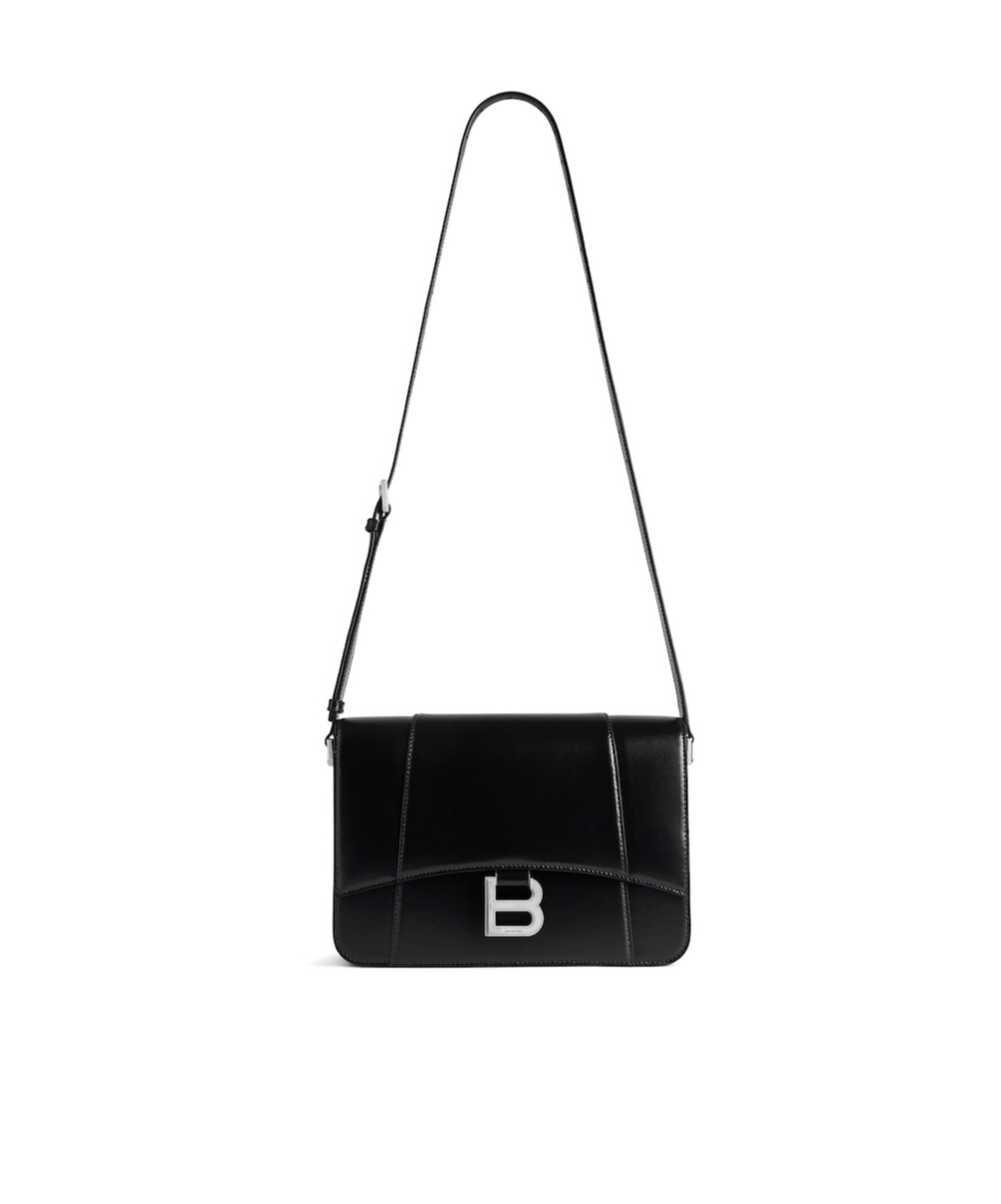 Balenciaga Women's Hourglass Medium Flap Bag In Black