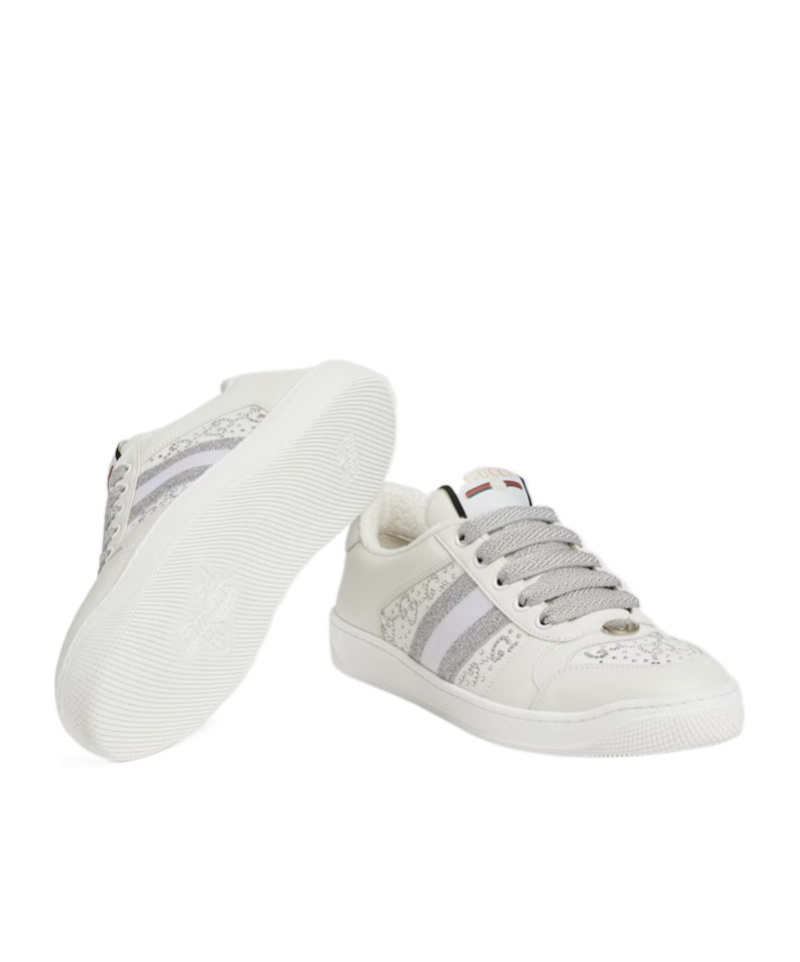 Gucci 35mm Screener Sneakers In White