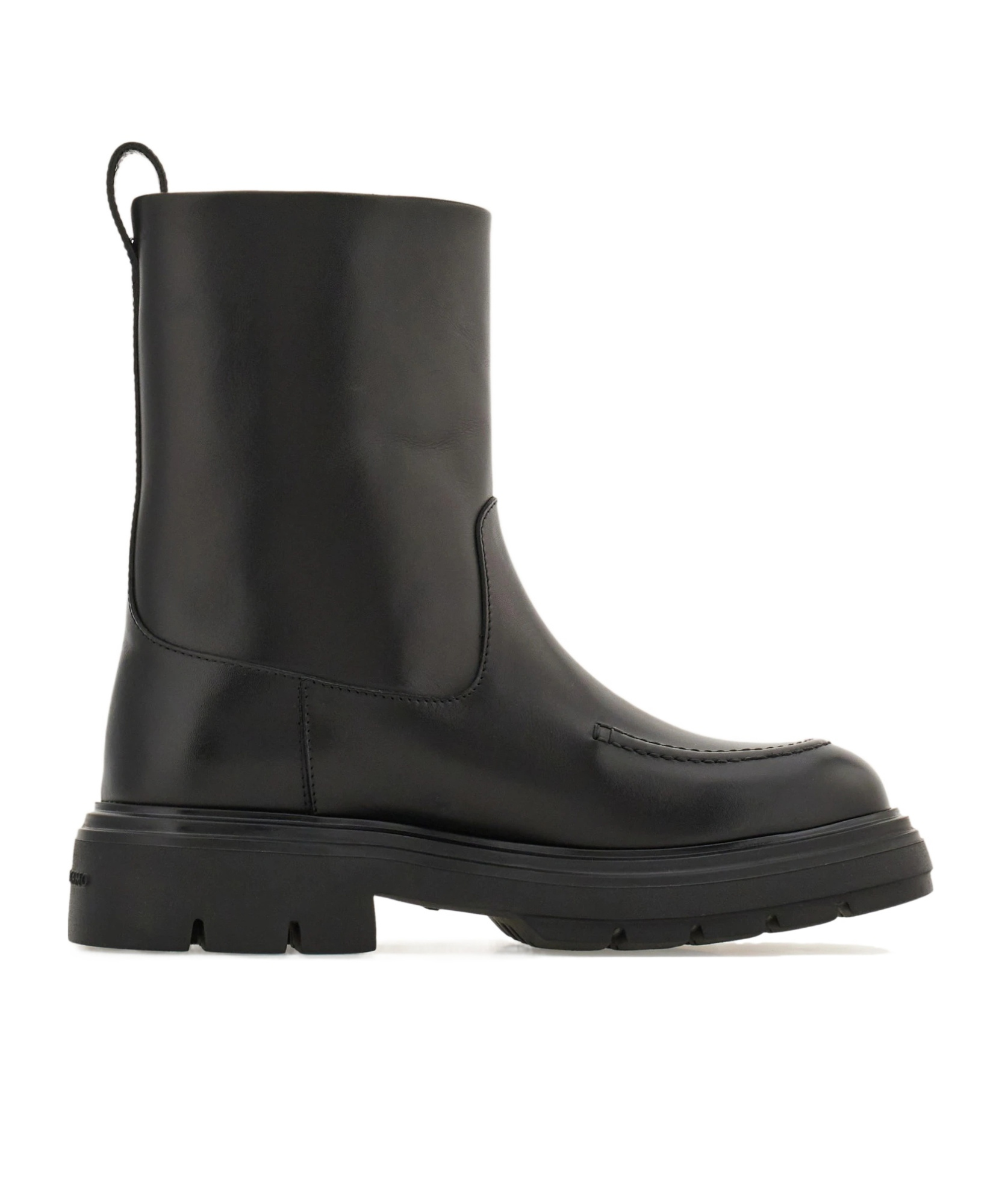 Ferragamo Woman Ankle Boots Black Size 10.5 Leather In Black