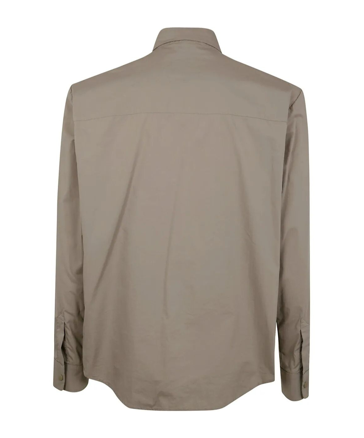 Aspesi Arch Shirt Cuff Buttons In Light Brown