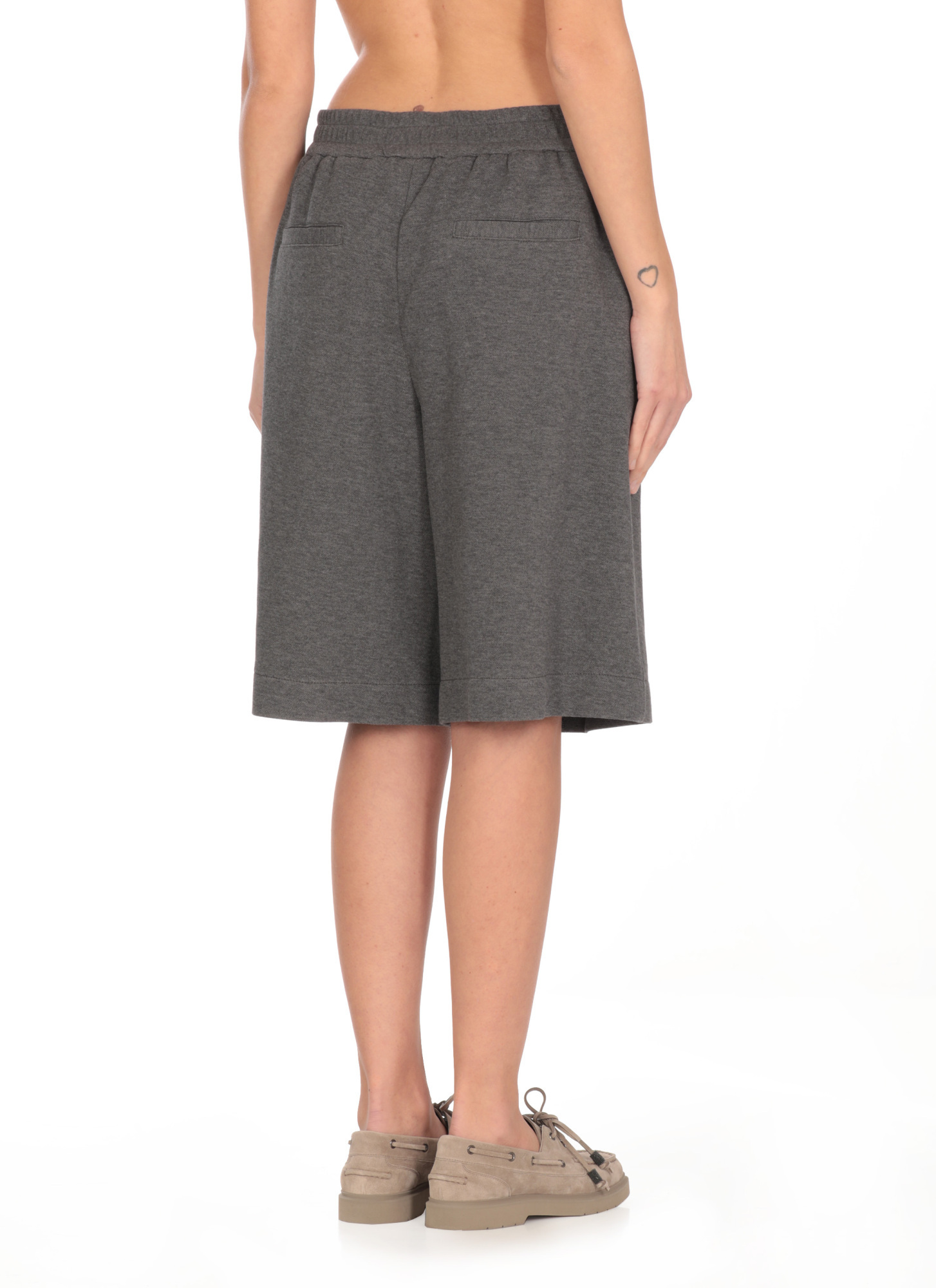 Brunello Cucinelli Drawstring Shorts In Black
