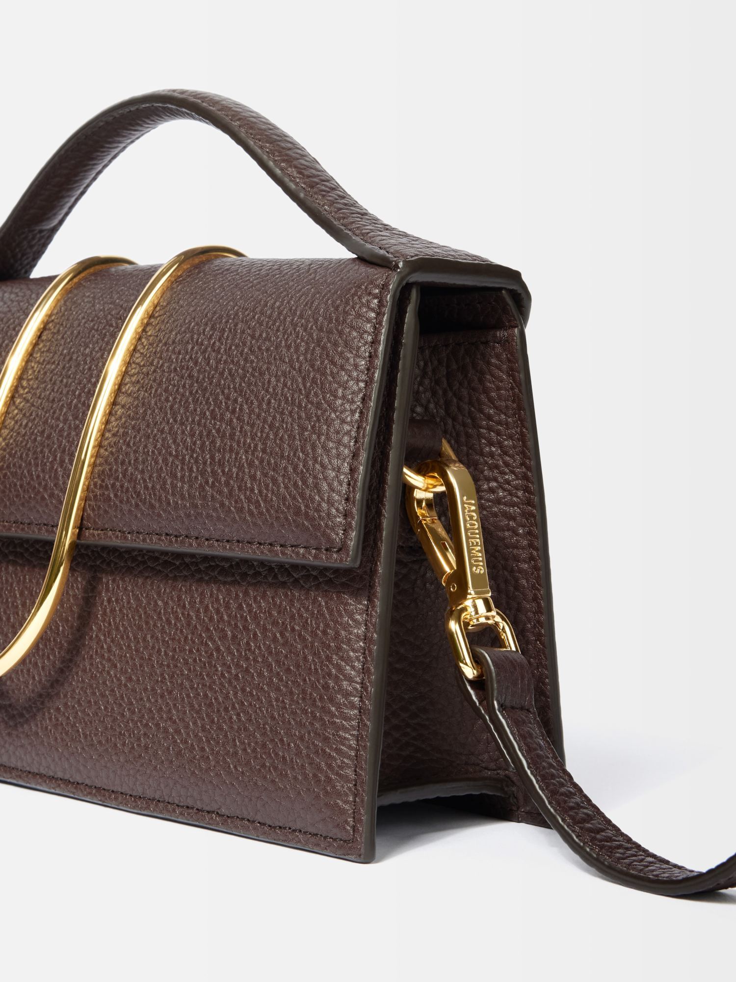 Jacquemus The Large Bambino In Brown