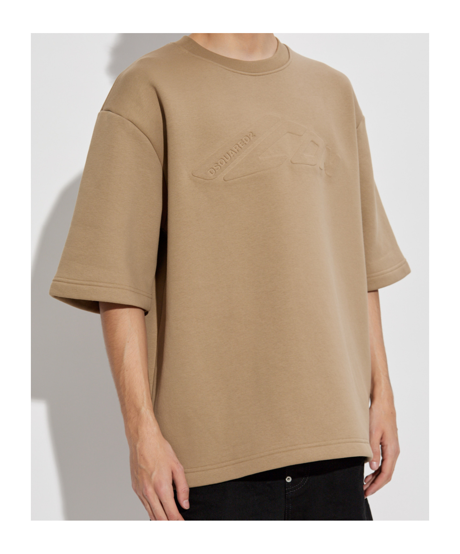 Shop Dsquared2 Icon T-shirt In Nude