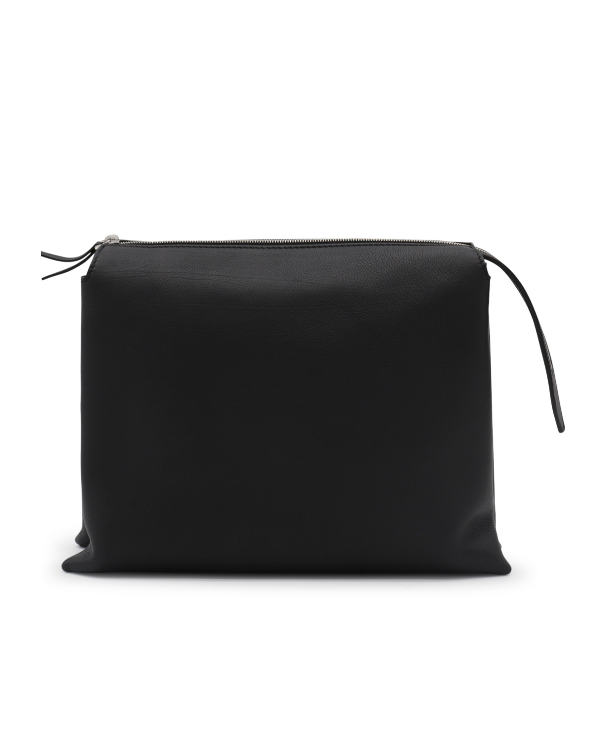 The Row Logo Shoulder Bag In Black