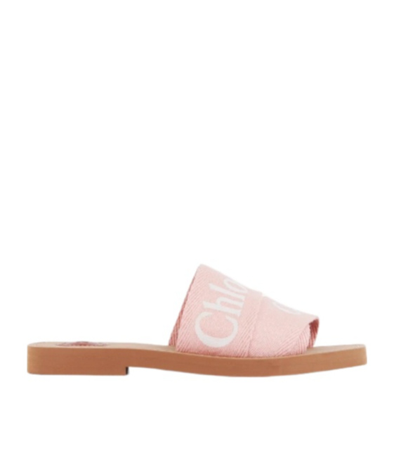 Chloé Open-toed Slippers In Pink