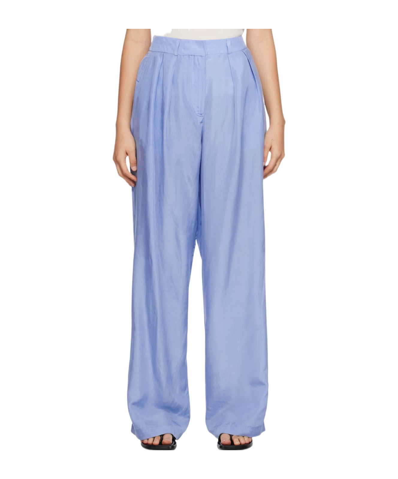 THE FRANKIE SHOP TANSY PLEATED TROUSERS