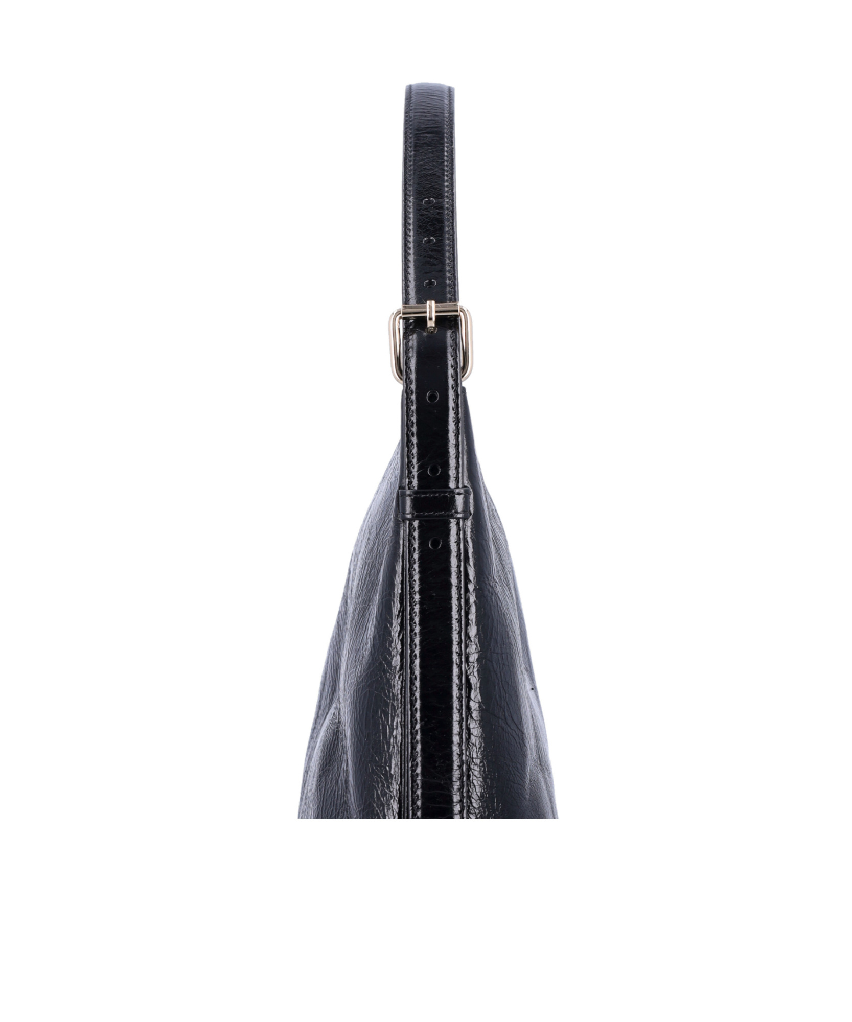 Apc A.p.c. Spacious Black Leather Vera Maxi Bag In Black