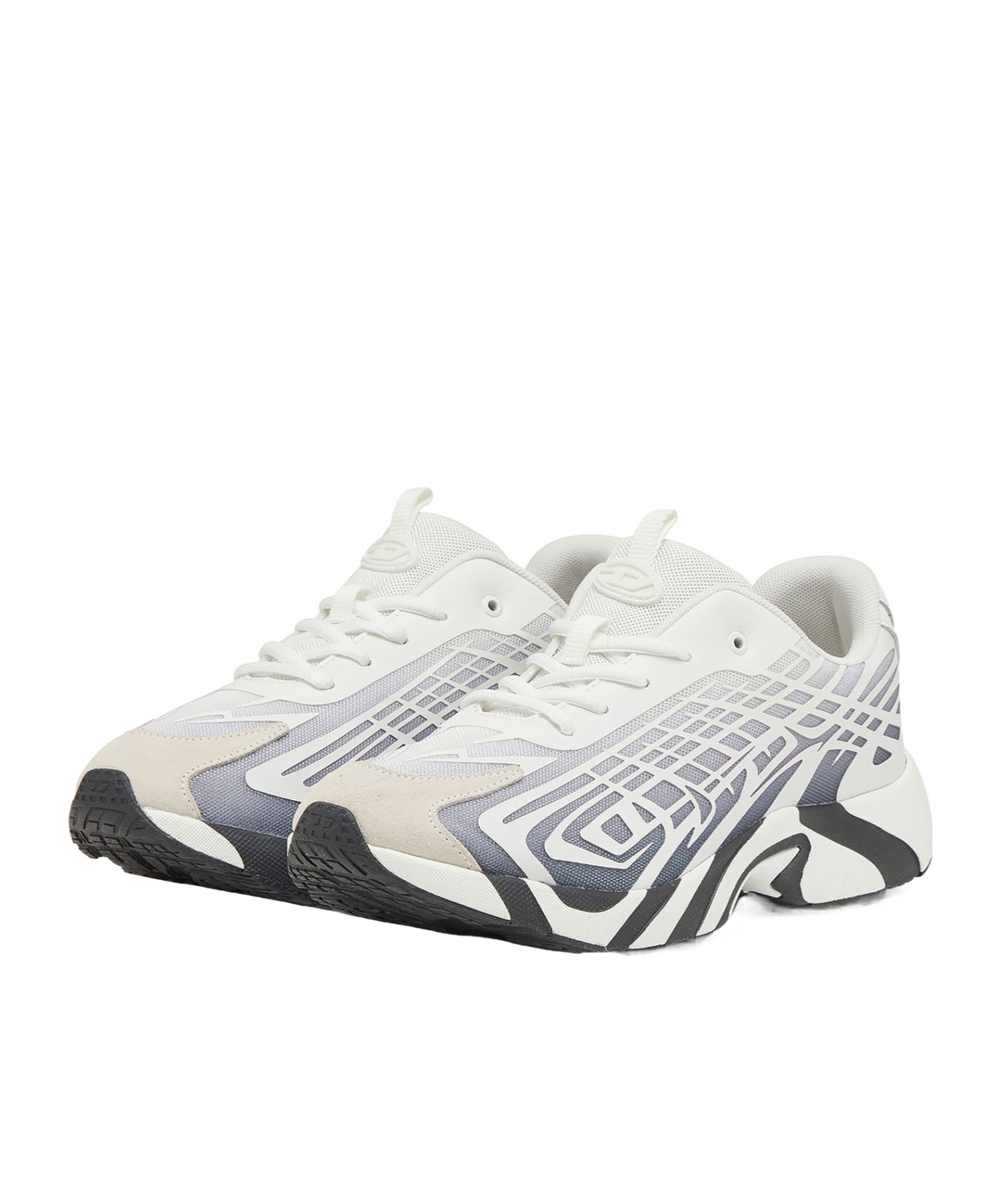 Diesel S-d-vit's 500 Low Sneakers In Gray
