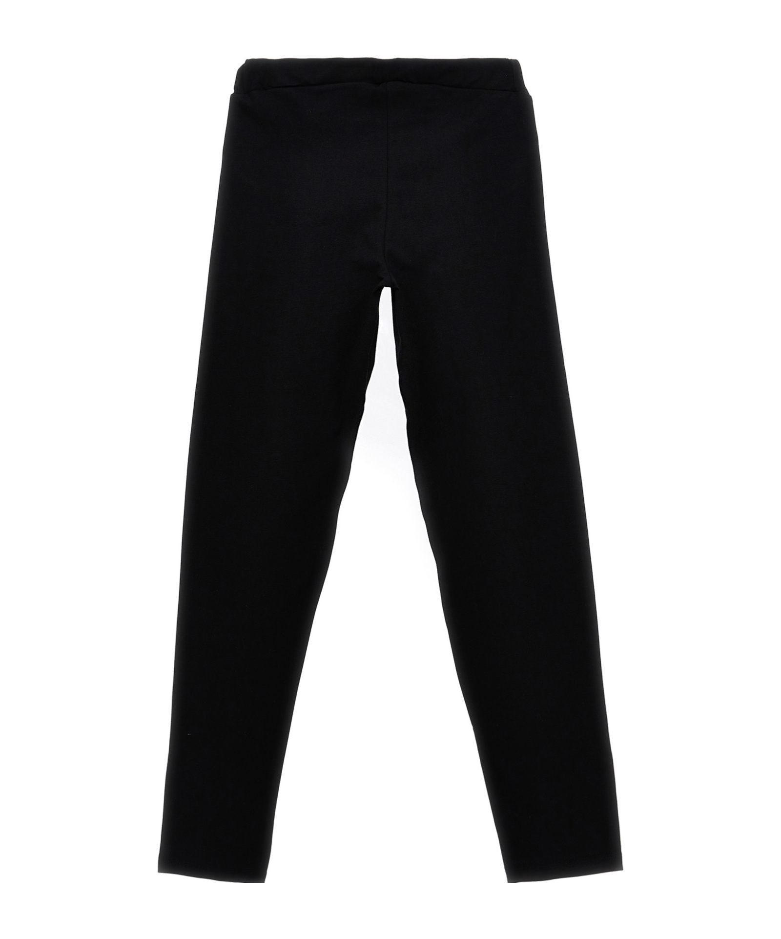 Balmain Logo Cotton-blend Jersey Leggings In Black