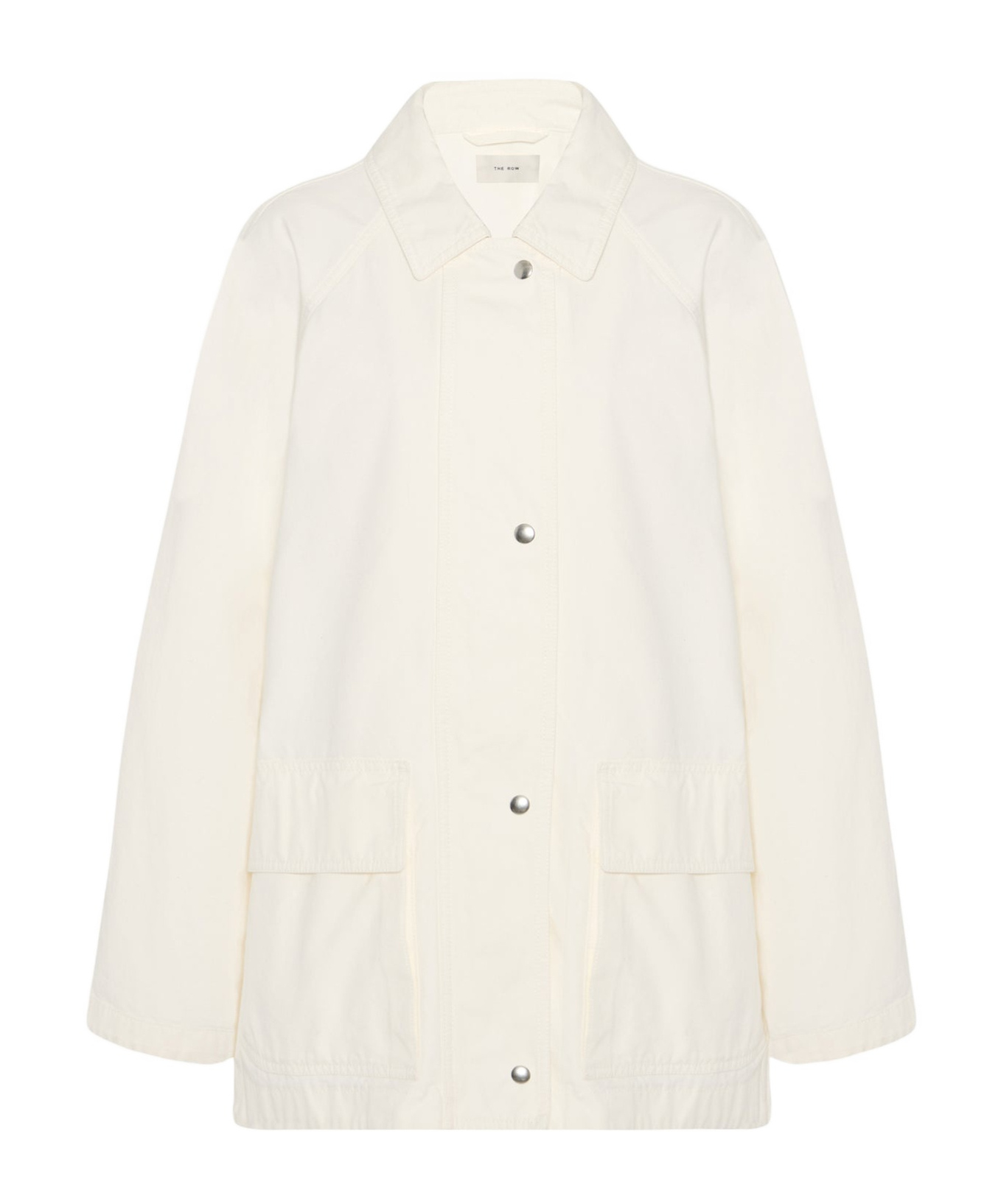 The Row Elodianna Jacket In Cotton In White