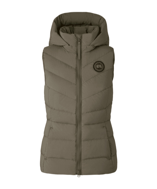 Canada Goose Down Vest In Green
