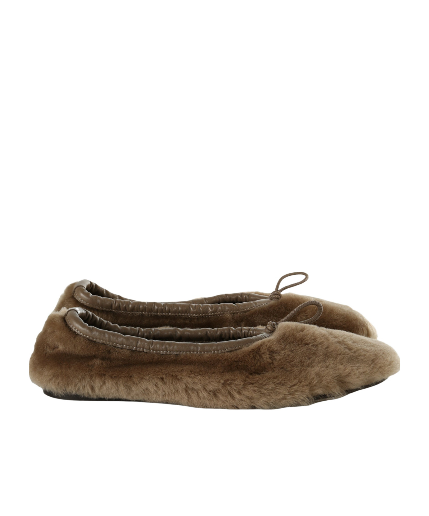 Hereu Ballet Flats In Brown