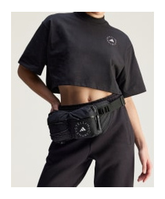 Adidas By Stella Mccartney Short-sleeved T-shirt In Black