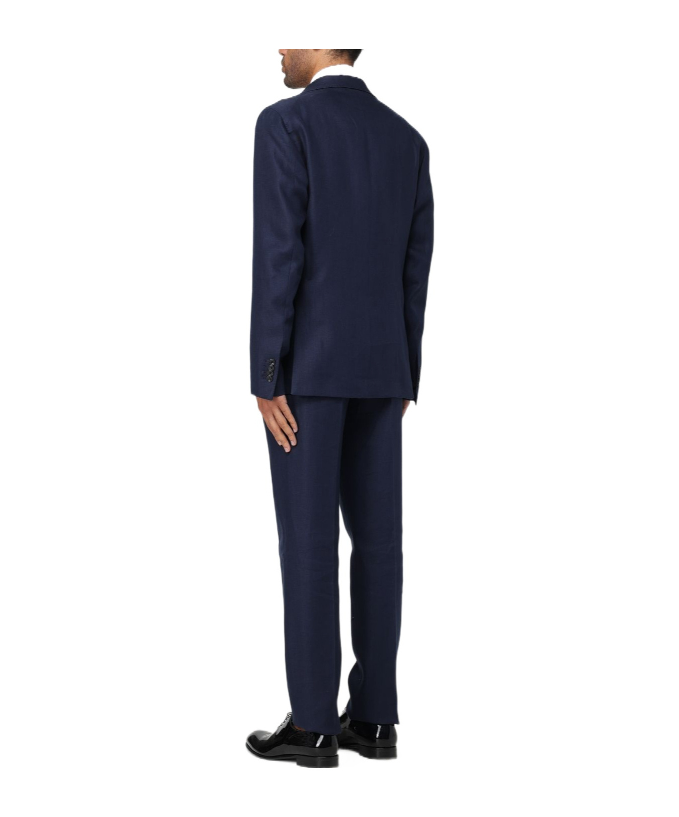 Tagliatore Button Suit In Black