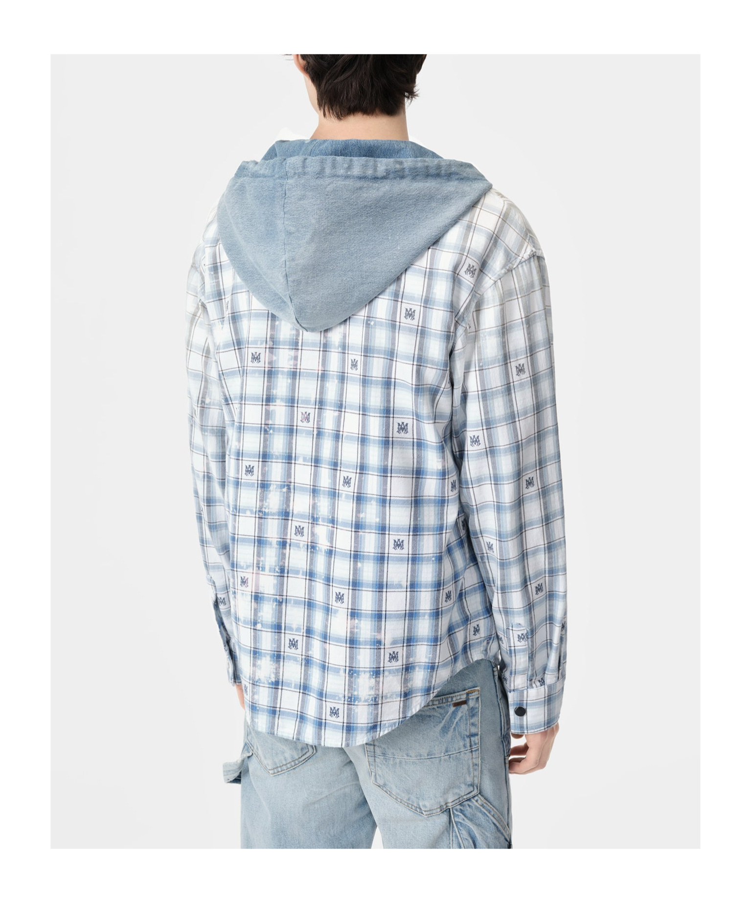 Amiri Logo-patch Shirt In White