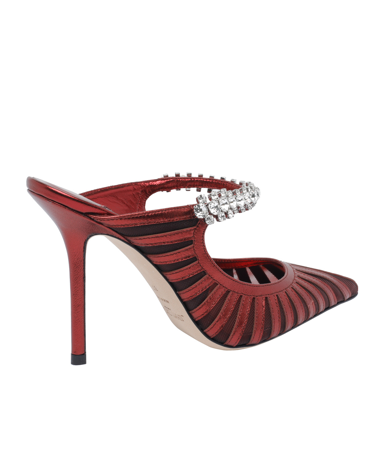 Jimmy Choo Pointed High-heeled Sandals In Red