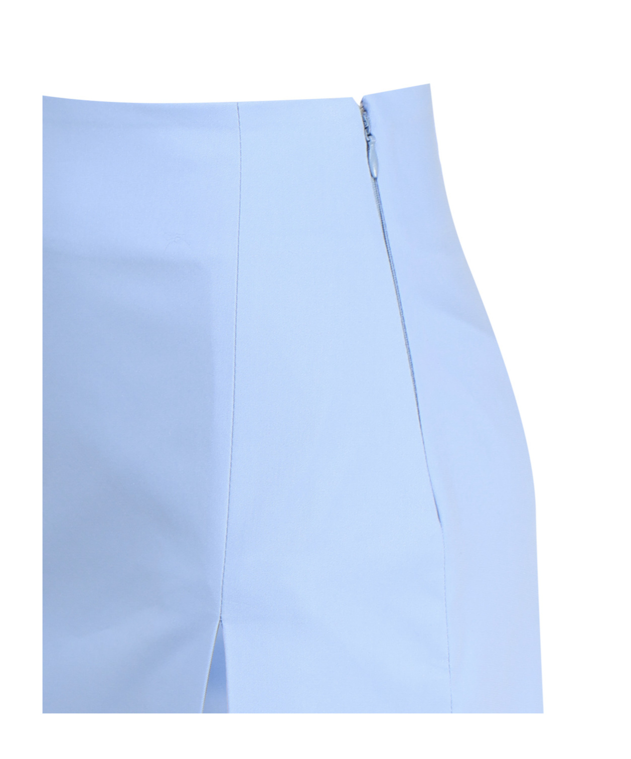 The Andamane Skirt With Side Slit In Blue