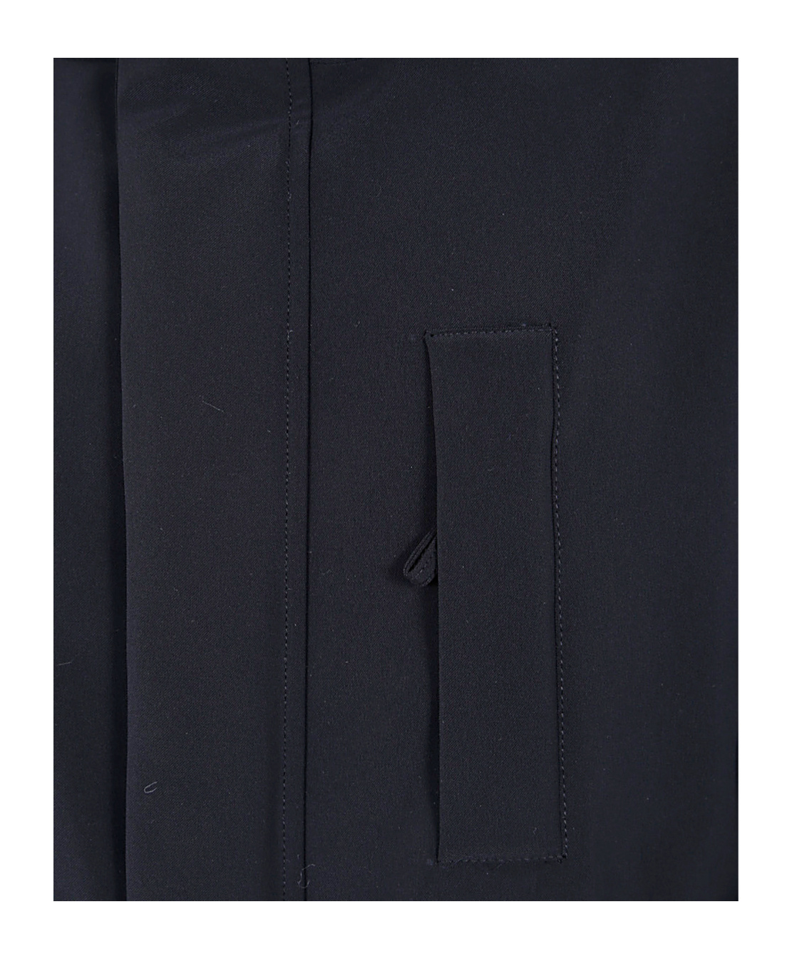 Aspesi Parka Liam Coat In Black Polyester In Black