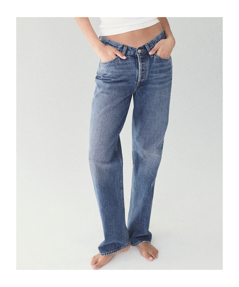 Agolde Valen Jeans In Regenerated Denim