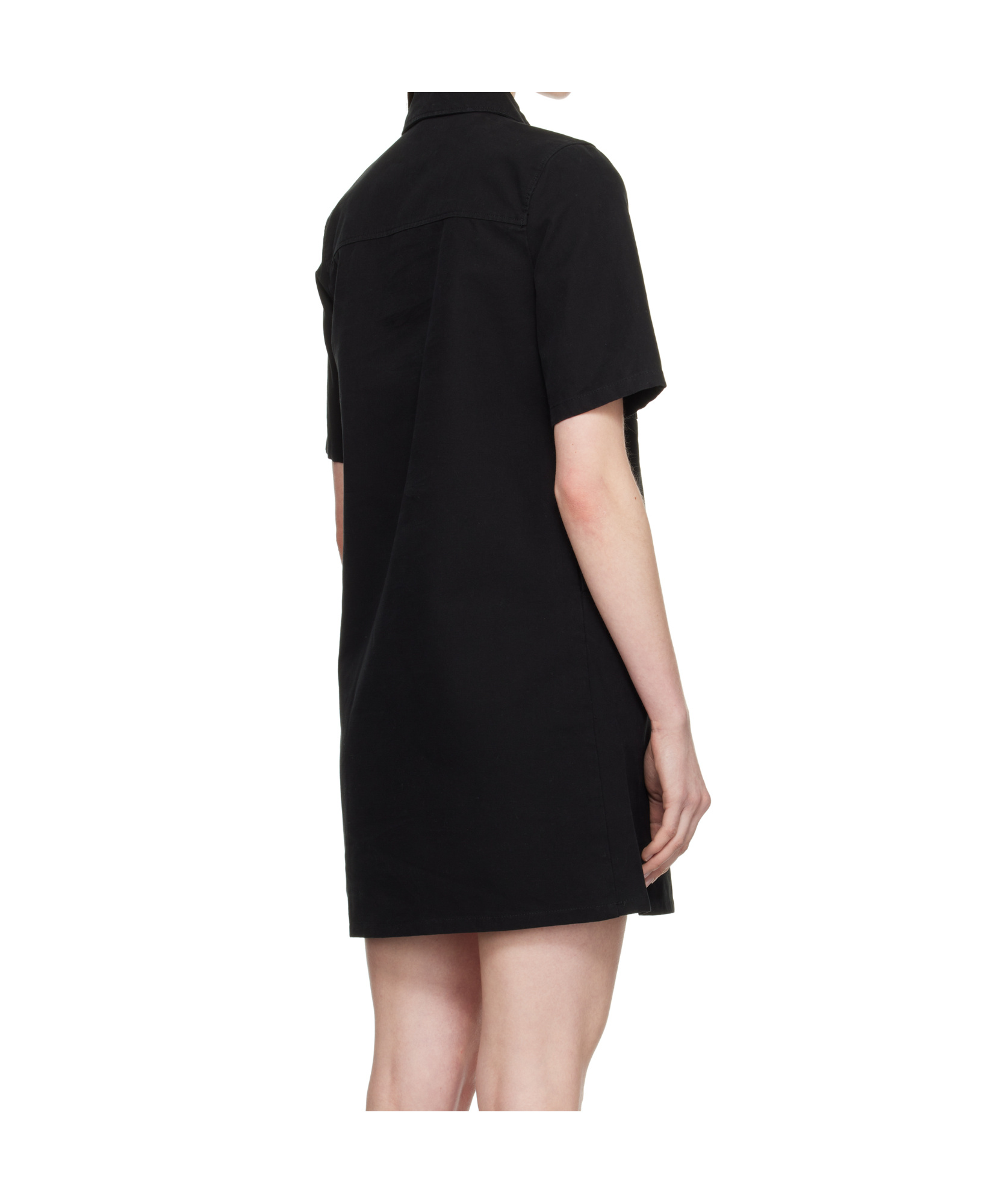Apc Black Selia Minidress In Black