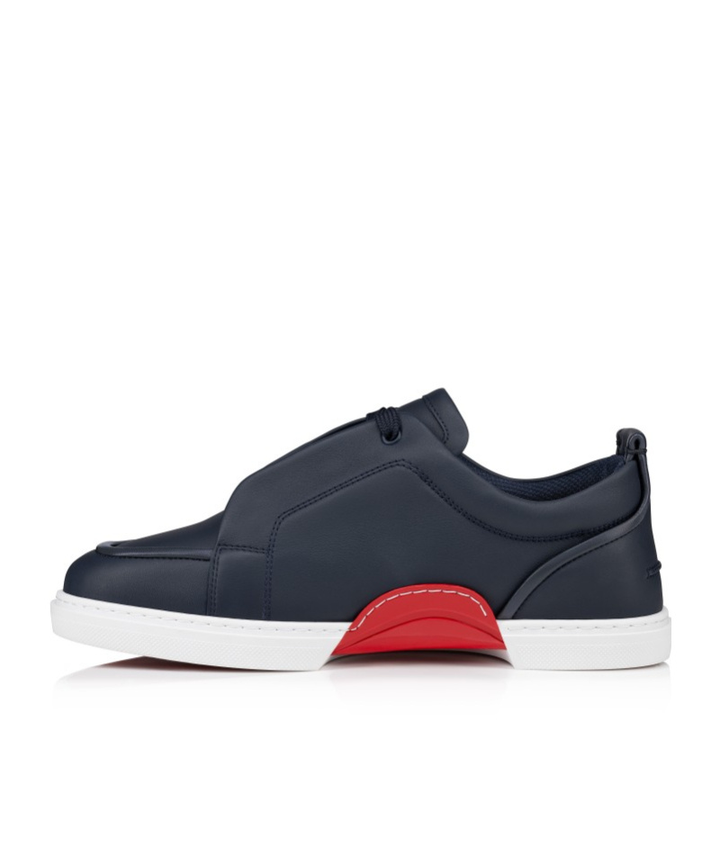 Shop Christian Louboutin Jimmy Low-cut Casual Shoes In Black