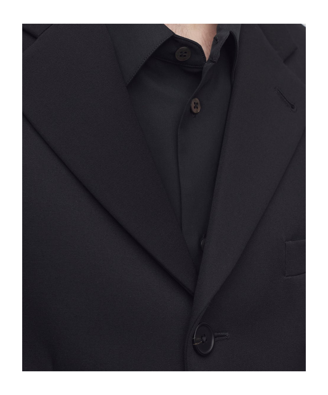 The Row Caelum Jacket In Virgin Wool In Black