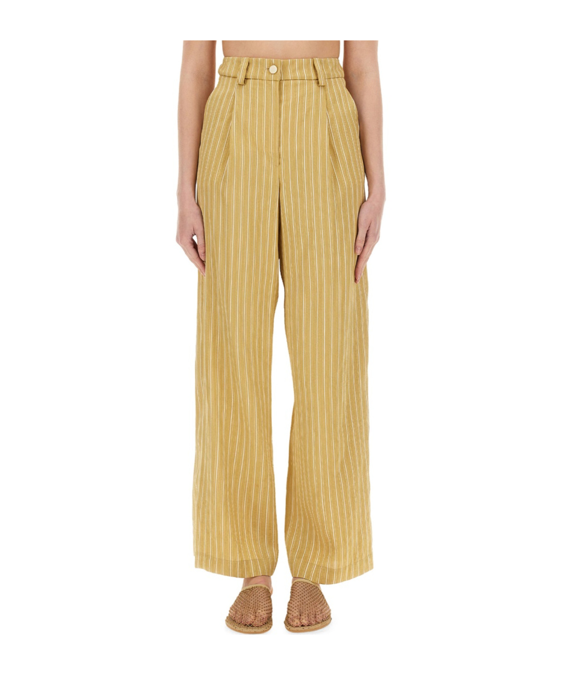 Alysi Belt Loops Slacks