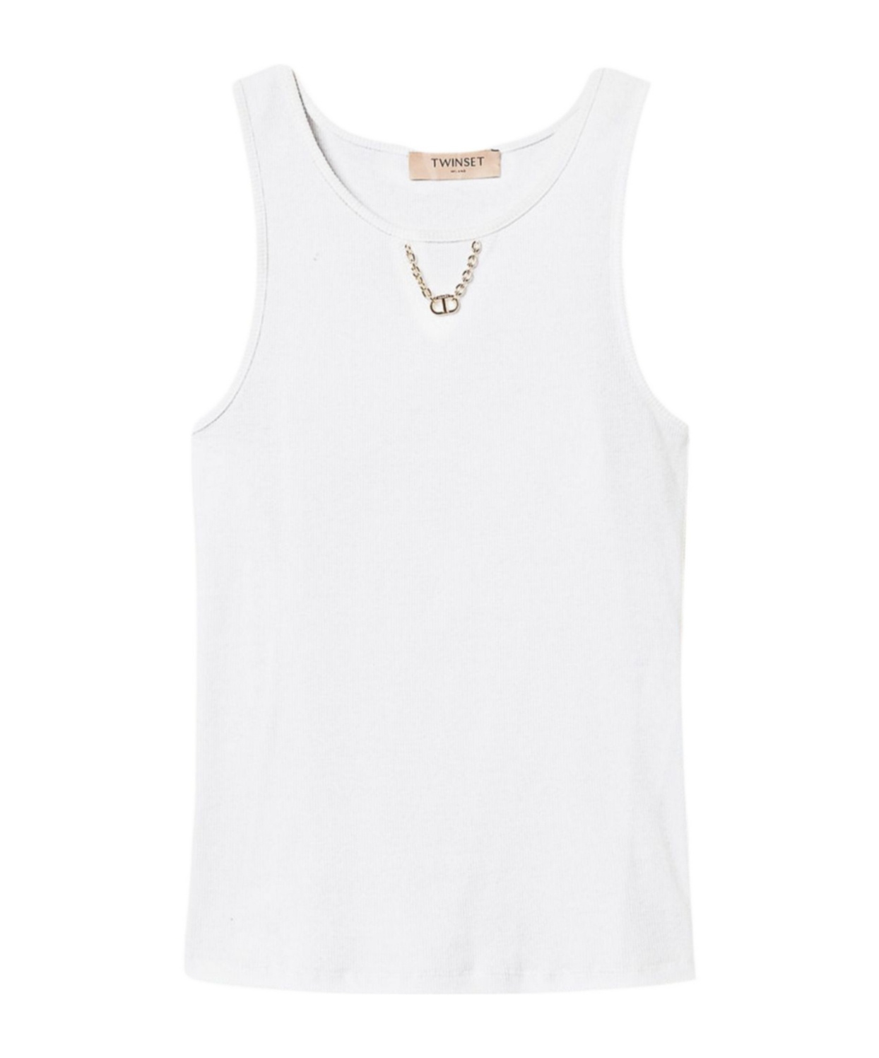 Shop Twinset Cotton Tank Top