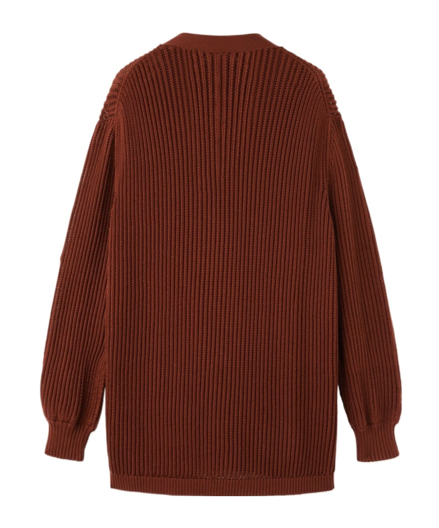 Loro Piana Buttoned V-neck Cardigan In Brown