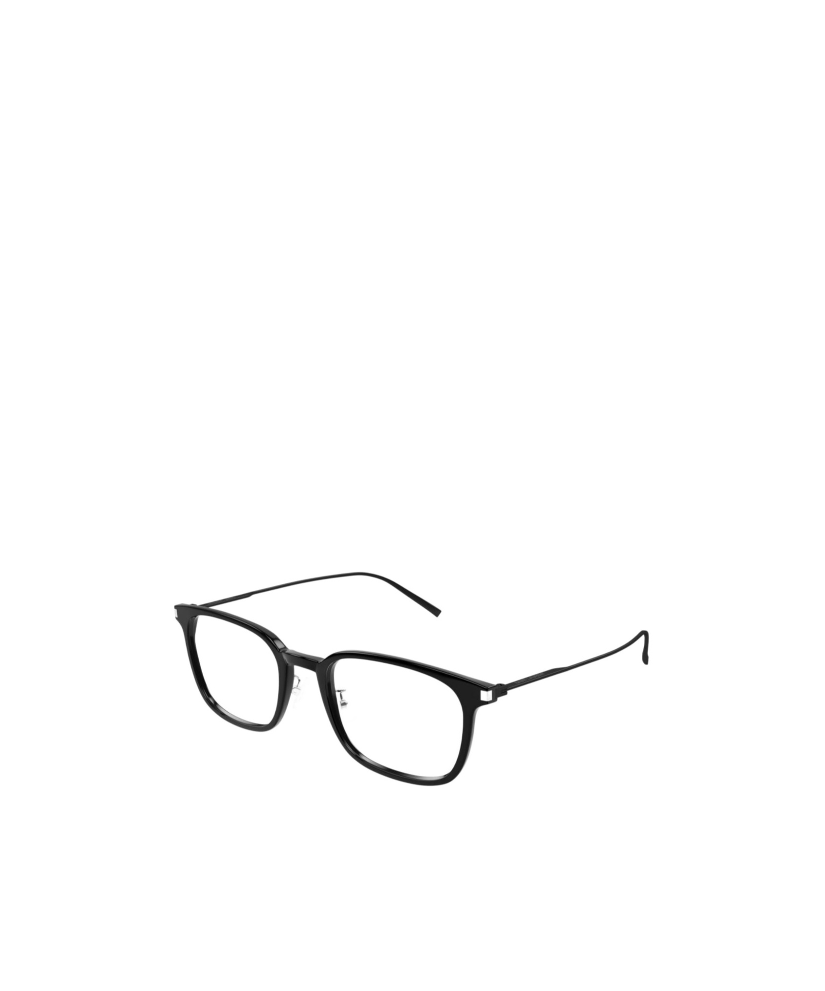 Saint Laurent Full Frame Plain Mirror In Black