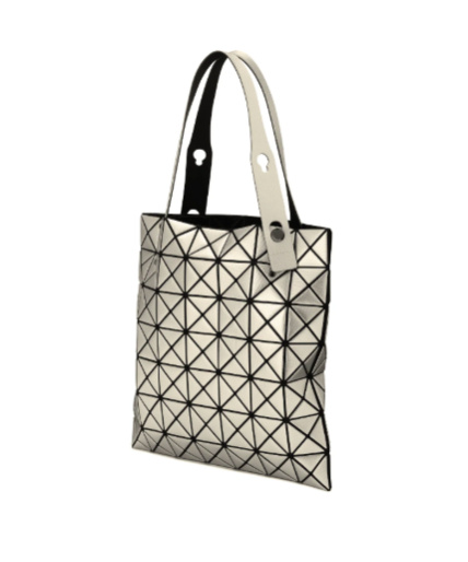 Issey Miyake Double Handle Handbag In Brown