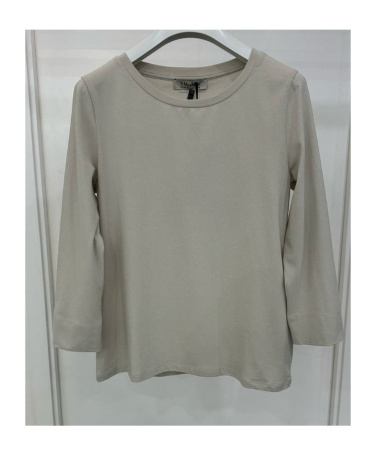 Max Mara Boat Neck T-shirt In Green