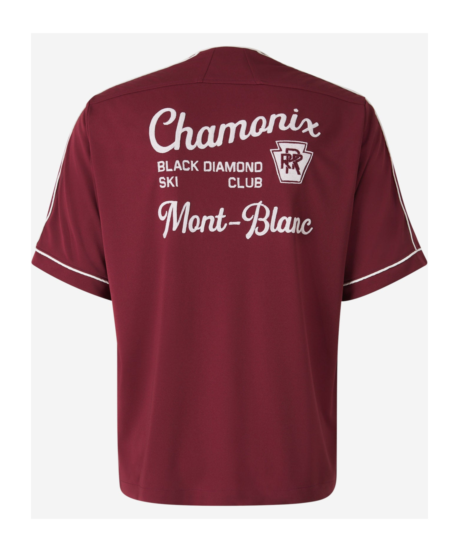 Rhude Red Mont Blanc Shirt In Red