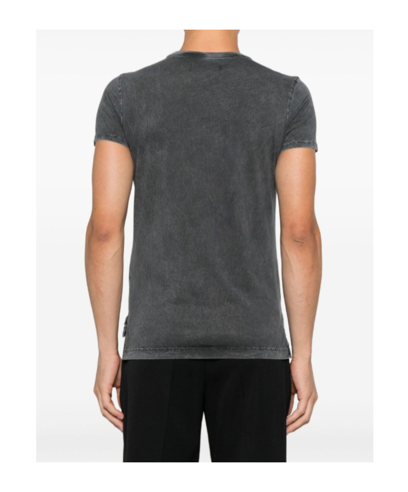 Vivienne Westwood Graphic Print Round Neck Short Sleeve T-shirt In Black