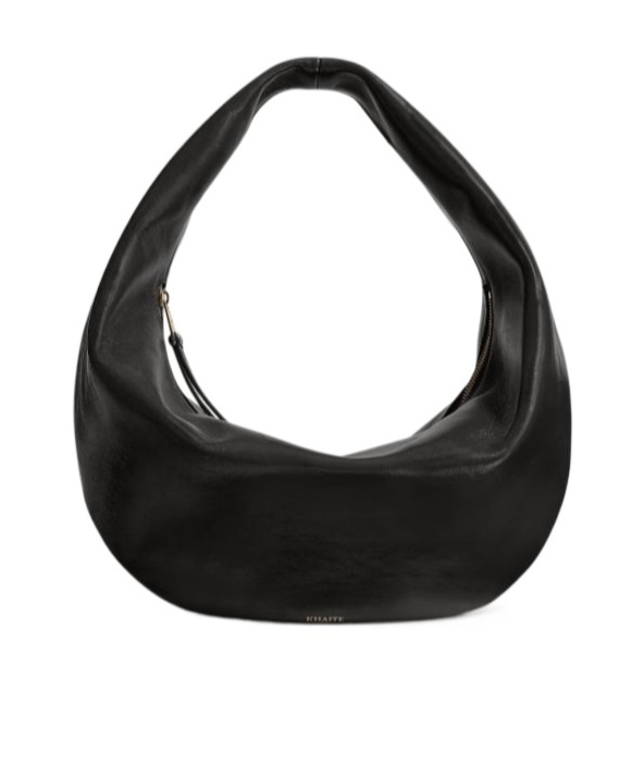 Khaite Zippered Handbag In Black