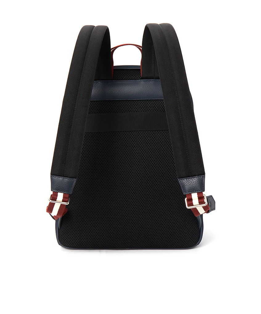 Bally Logo Backpack In Black