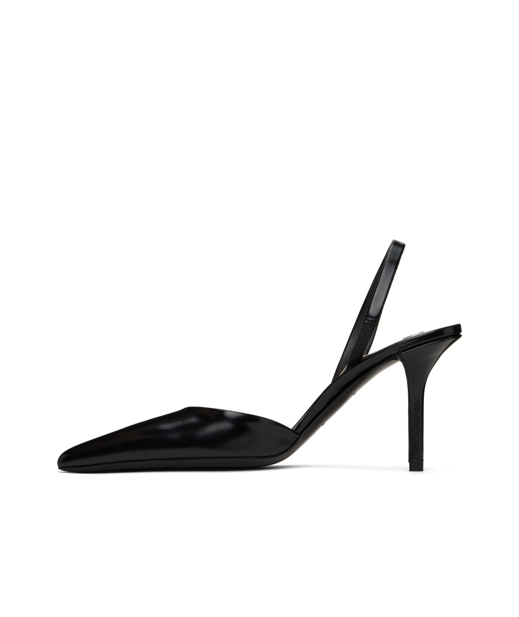 Proenza Schouler Slash Slingback Pumps In Black