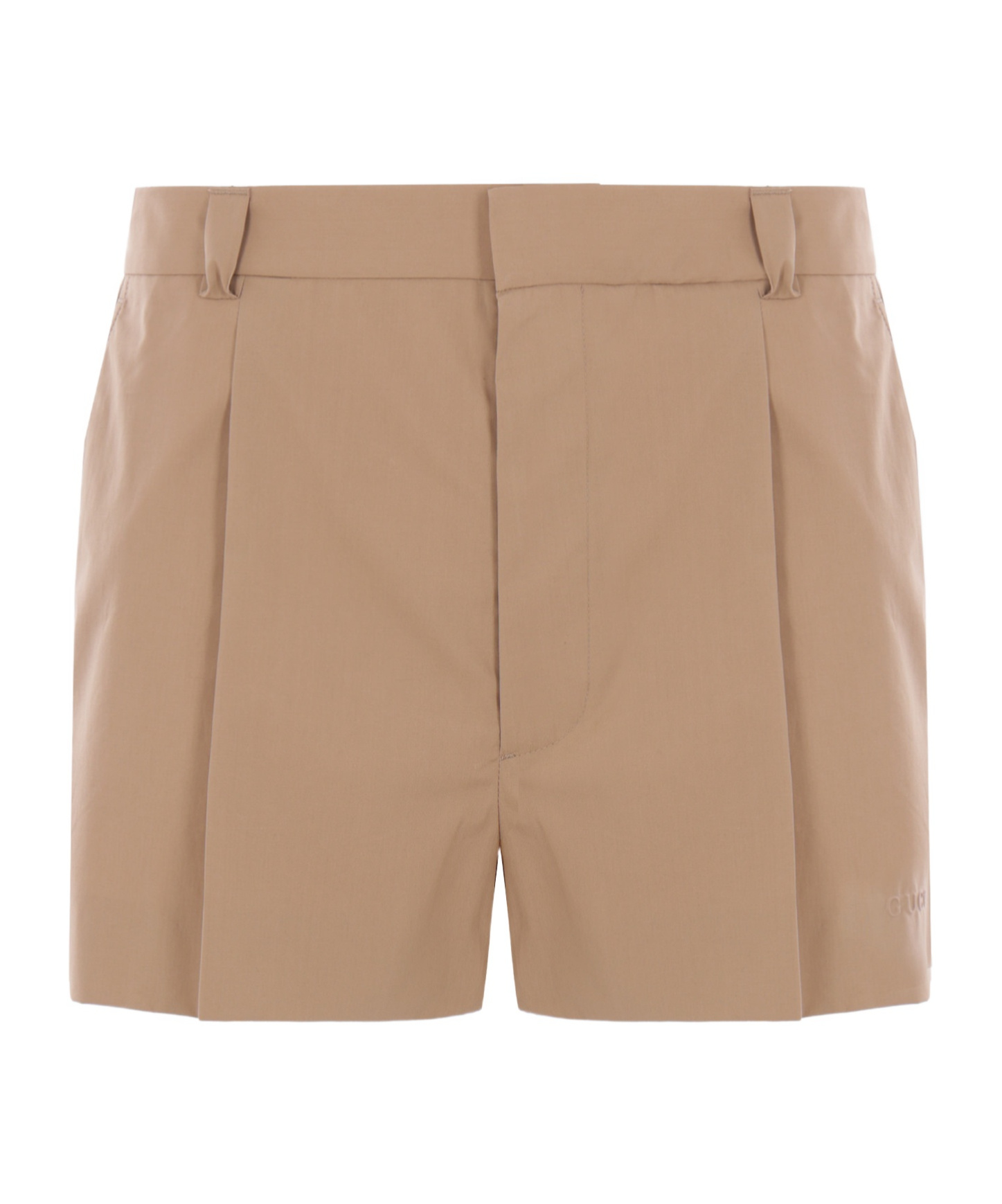 Gucci Cotton Shorts Bermuda And Short Beige In Beige