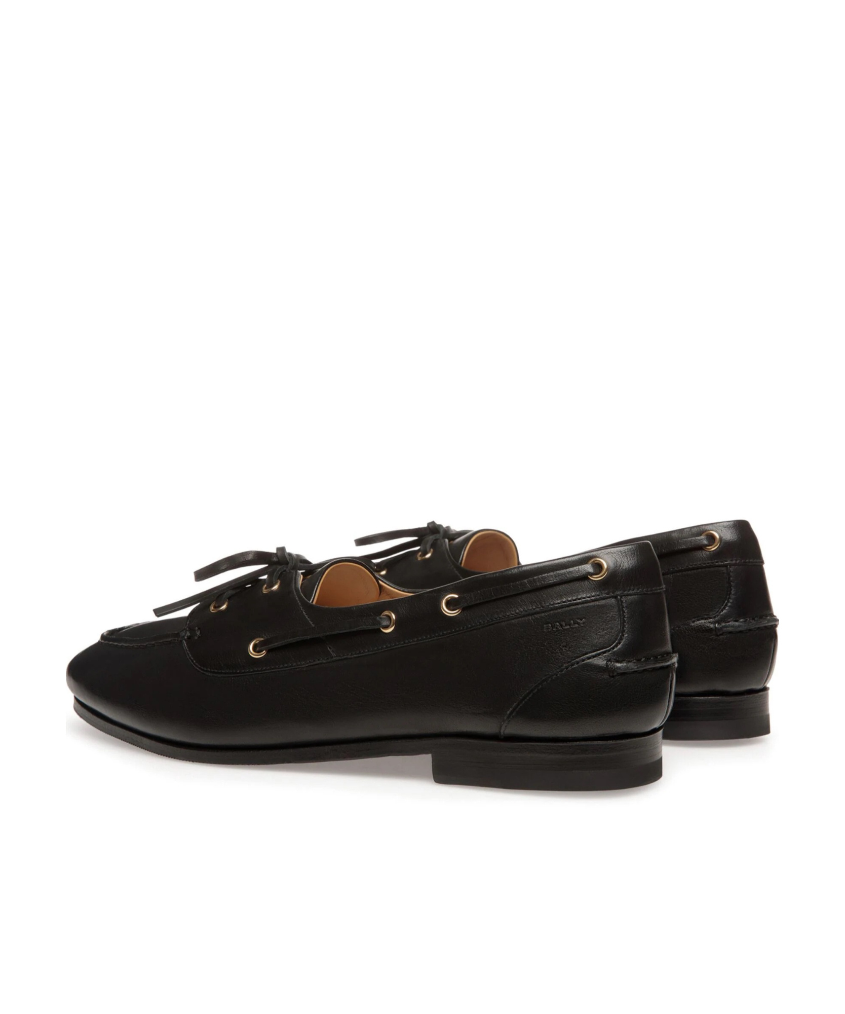 Bally Black Oxford Shoes In Black